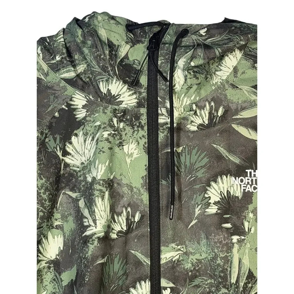 The North Face Men’s Antora Rain Hoodie Jacket Duck Green Print XXL NWT